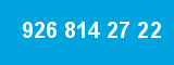 926 814 27 22